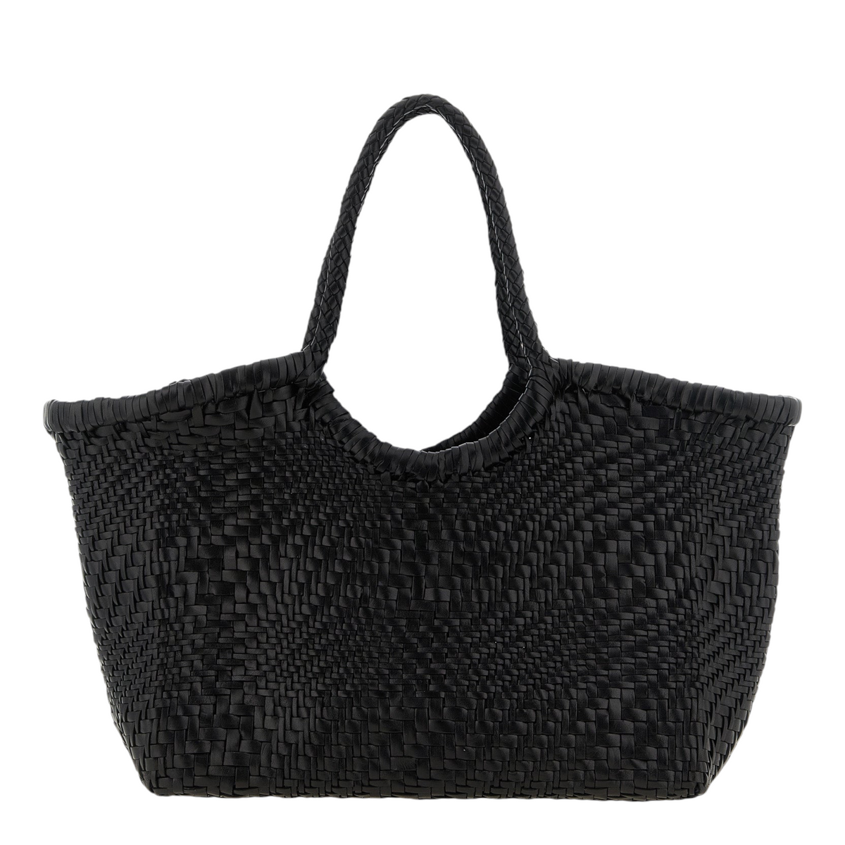 Dragon Diffusion Nantucket Bolso de Hombro Negro Geométrico
