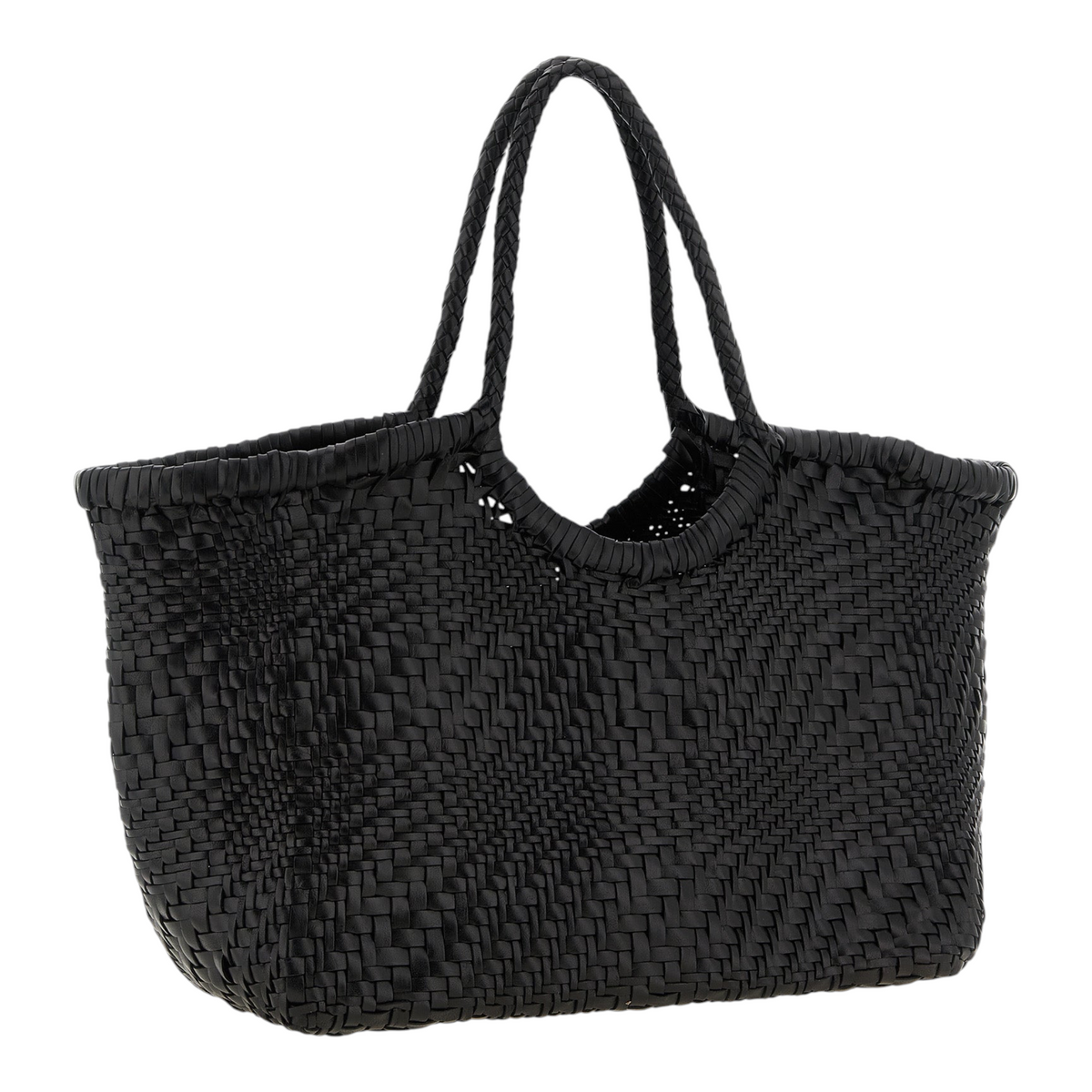 Dragon Diffusion Nantucket Bolso de Hombro Negro Geométrico