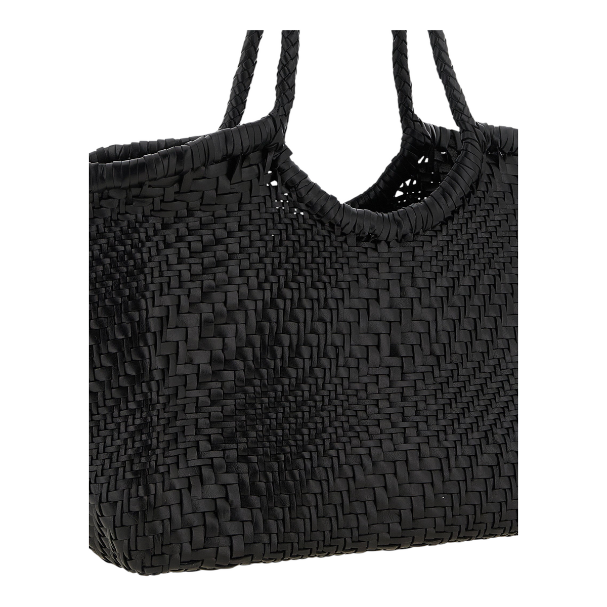 Dragon Diffusion Nantucket Bolso de Hombro Negro Geométrico