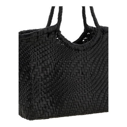 Dragon Diffusion Nantucket Bolso de Hombro Negro Geométrico