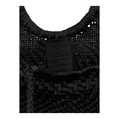 Dragon Diffusion Nantucket Bolso de Hombro Negro Geométrico