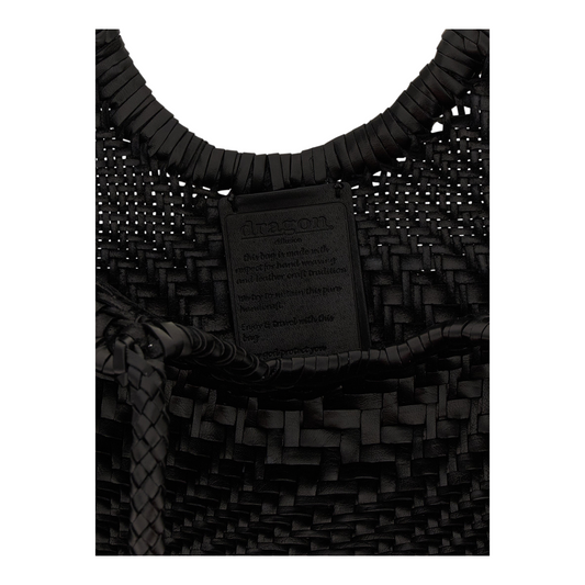 Dragon Diffusion Nantucket Bolso de Hombro Negro Geométrico