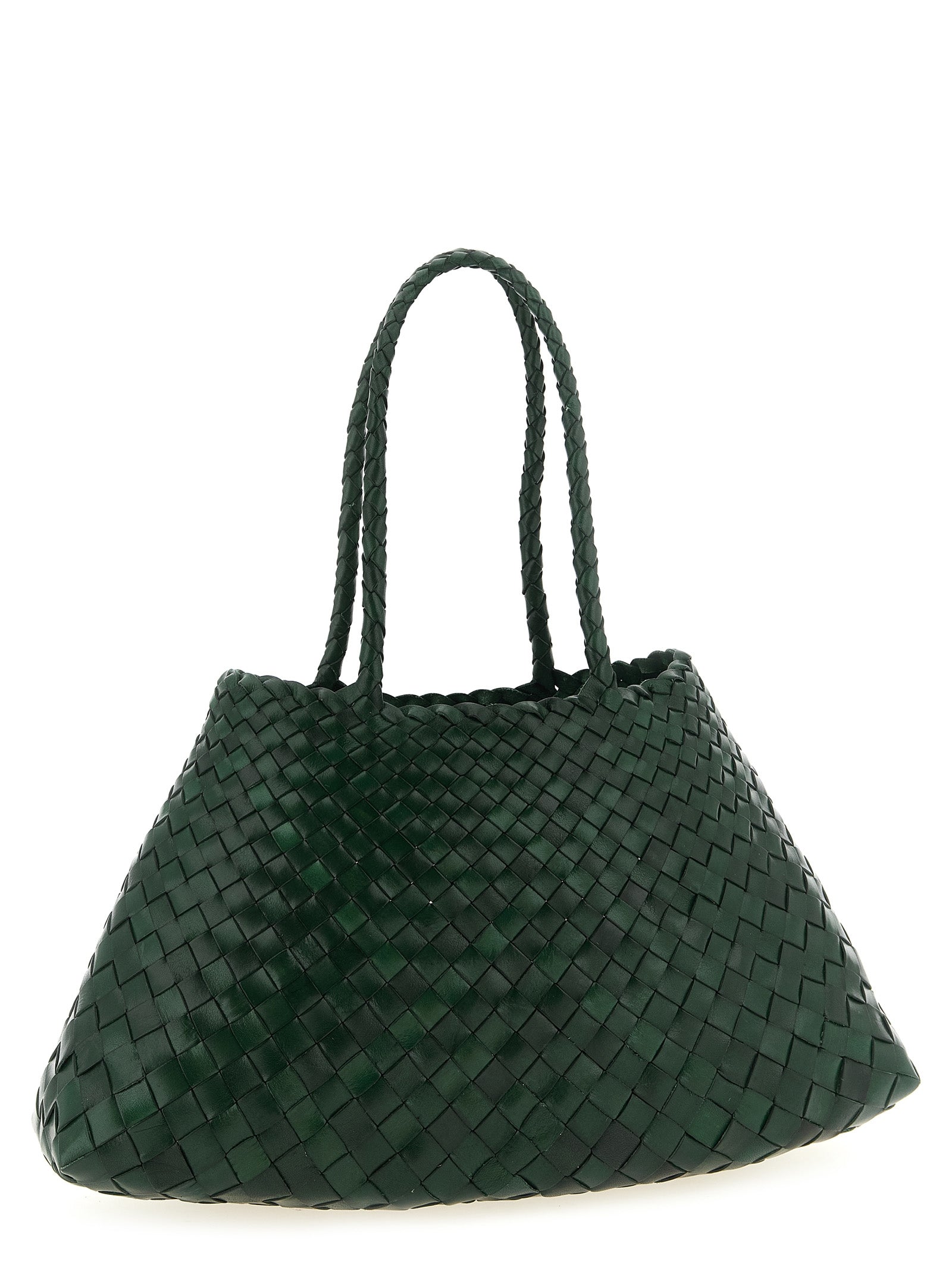 Dragon Diffusion Green Santa Croce Shoulder Bag