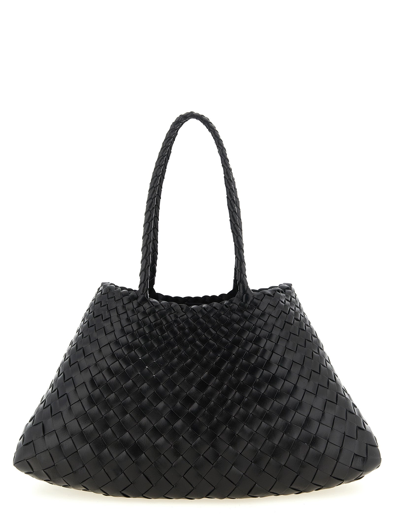 Dragon Diffusion Black Santa Croce Shoulder Bag