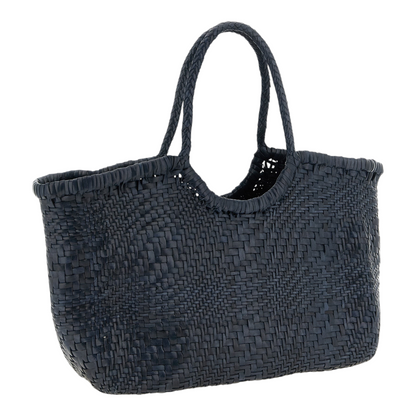 Dragon Diffusion Nantucket Bolso de Mano Geométrico Azul Marino