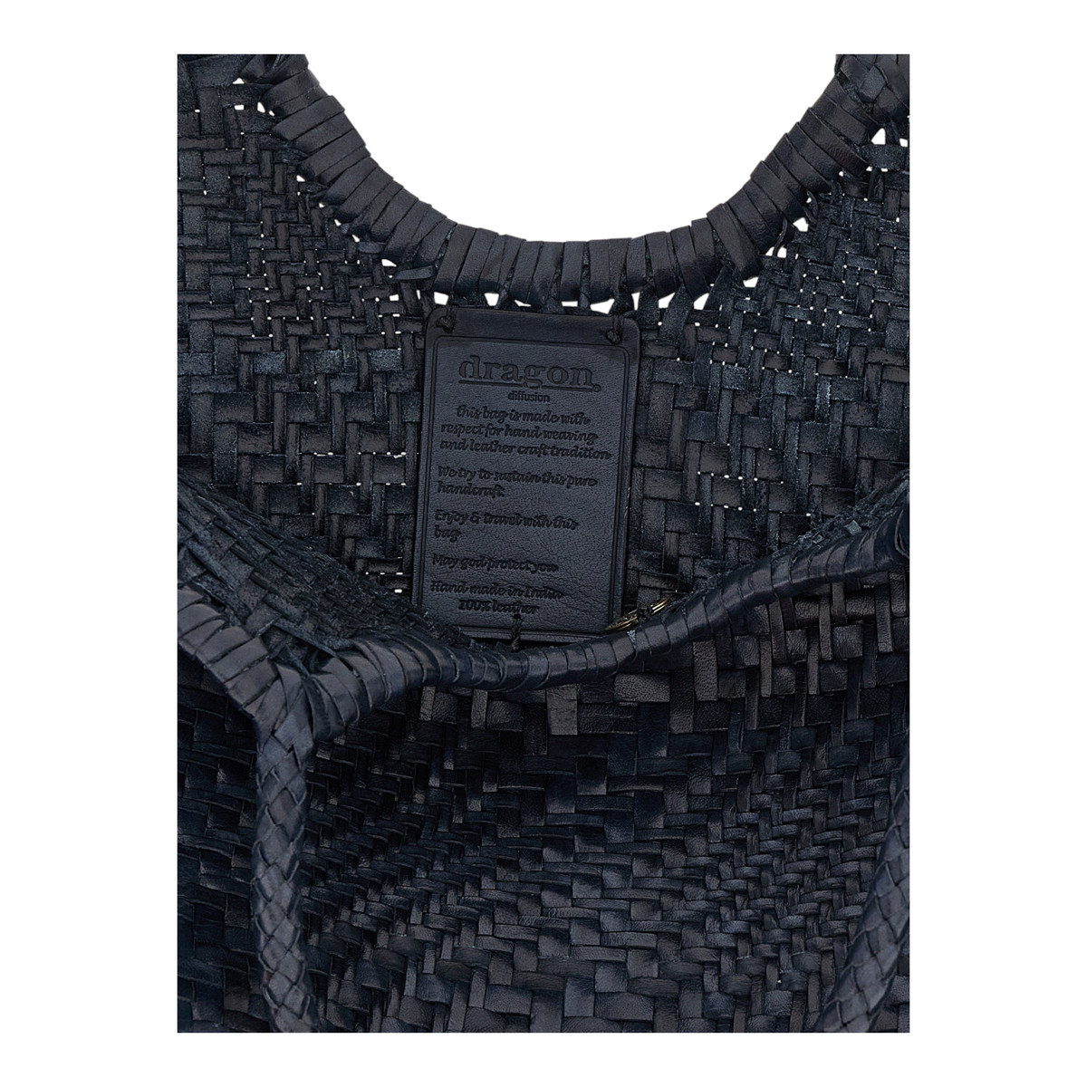 Dragon Diffusion Nantucket Bolso de Mano Geométrico Azul Marino
