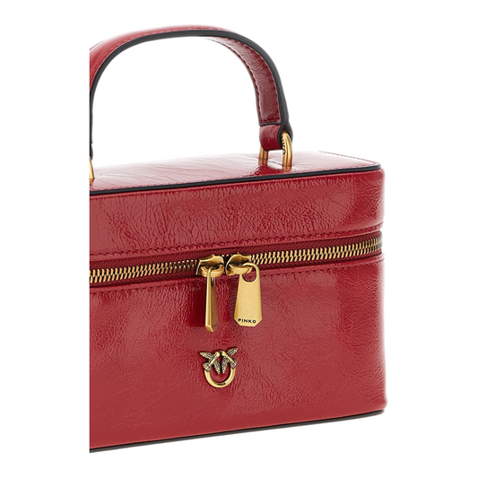 PINKO Vanity Soft Crossbody Bag Red