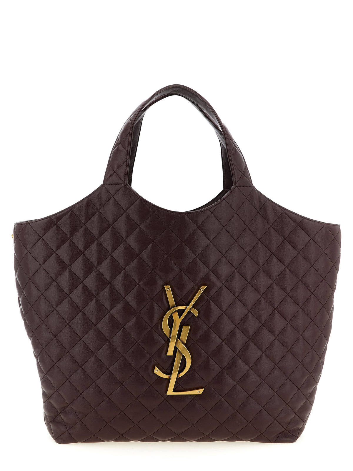 Saint Laurent Bordeaux Icare  Maxi Tote Bag