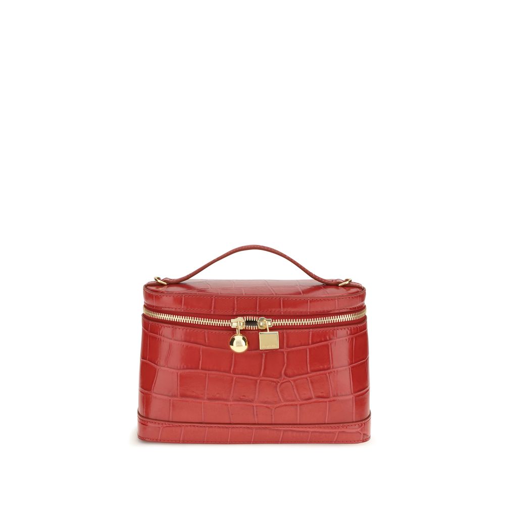 Jacquemus Red  Le Petit Vanity  Shoulder Bag
