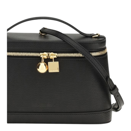 Jacquemus Le Petit Vanity Shoulder Bag Black