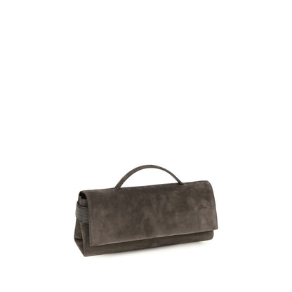 Brunello Cucinelli Essence Bolso de Mano Marrón