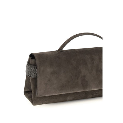 Brunello Cucinelli Essence Bolso de Mano Marrón