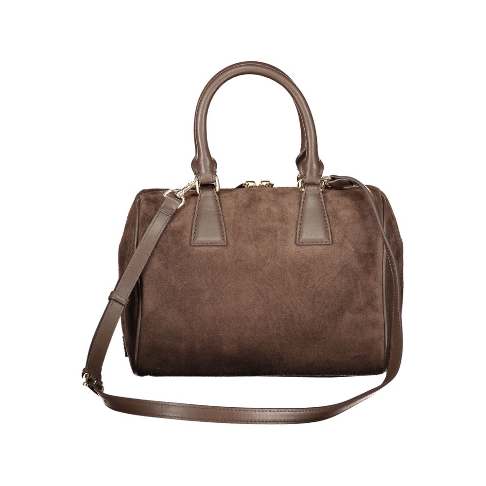 Furla Brown Olivia M Boston Bag