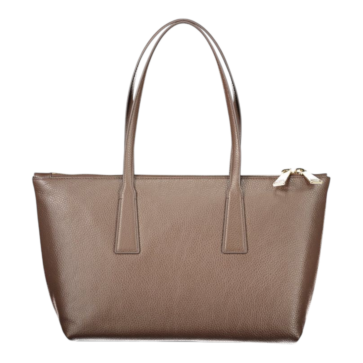 Bolso tote Furla Olivia M de piel marrón con asas dobles y cierre de cremallera, disponible en XT & Co