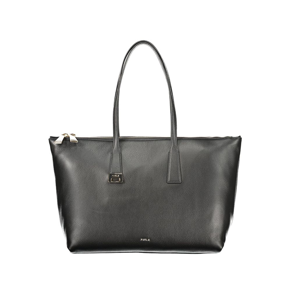 Furla Black Olivia L Tote Bag
