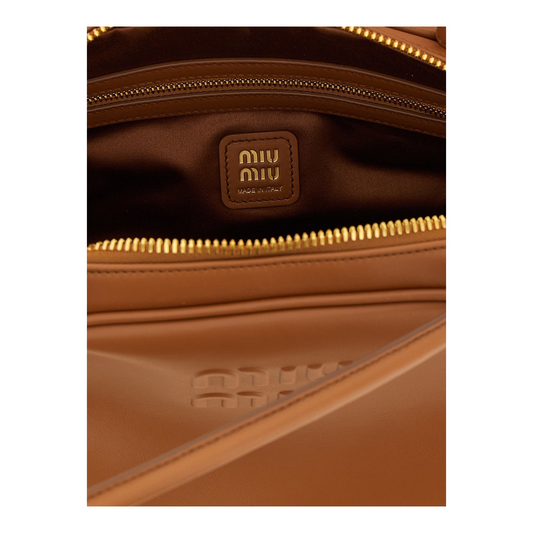 Miu Miu Beau Bolso de Hombro Marrón