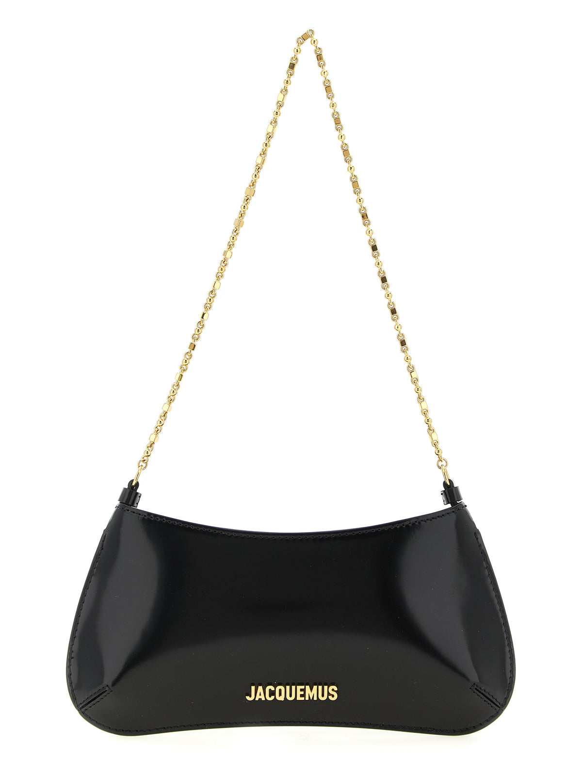 Jacquemus Black Le Petit Bisou Chaîne Shoulder Bag