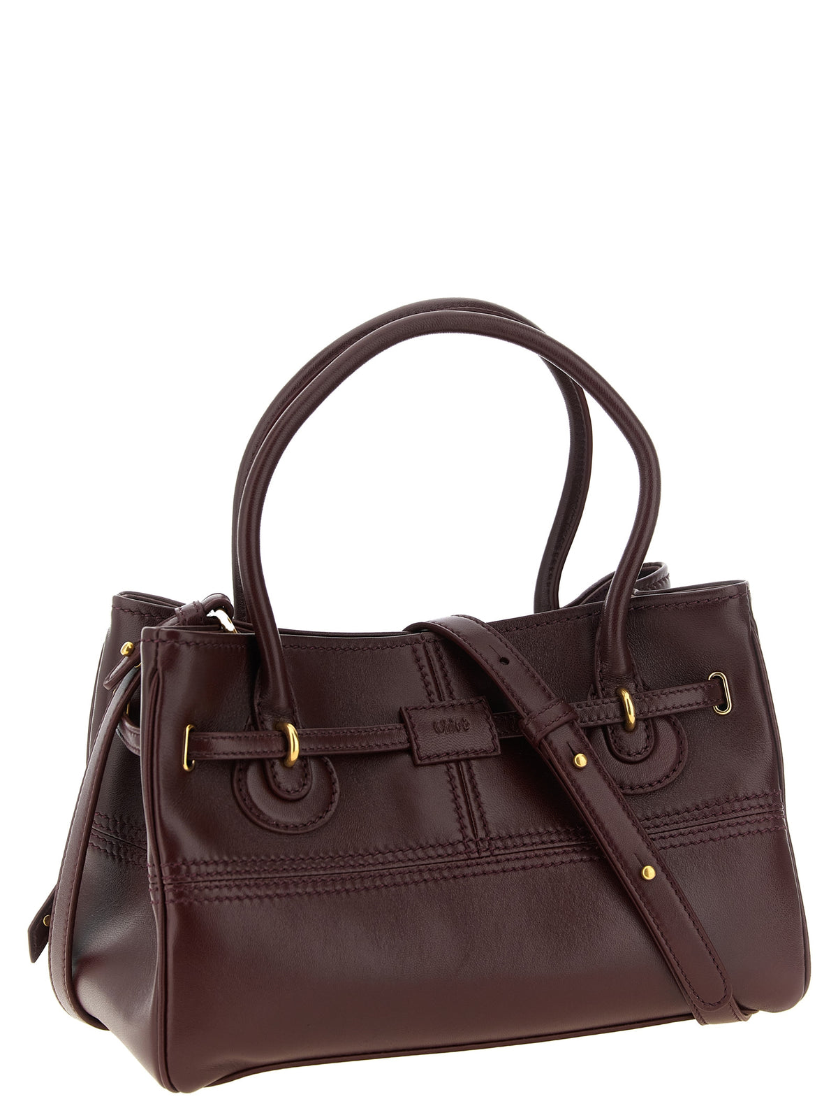 Chloé Bordeaux Paddington Sling Shoulder Bag