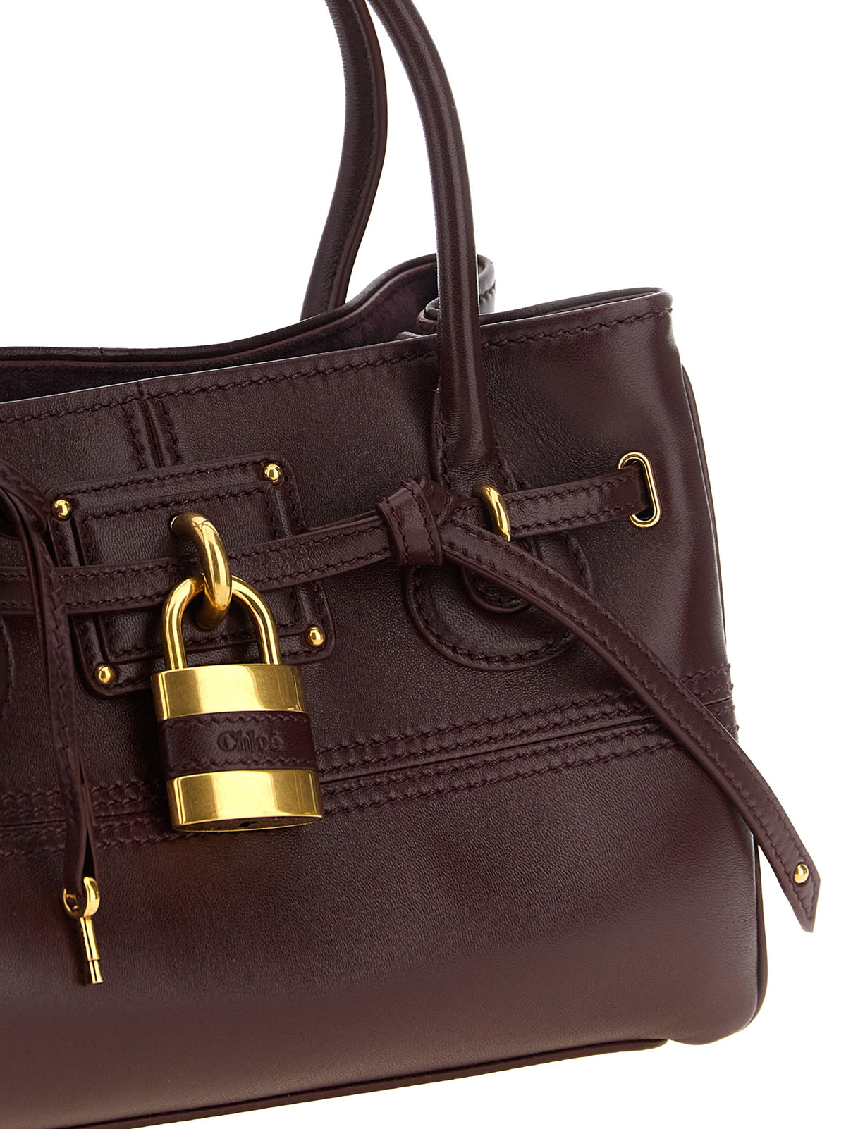 Chloé Bordeaux Paddington Sling Shoulder Bag