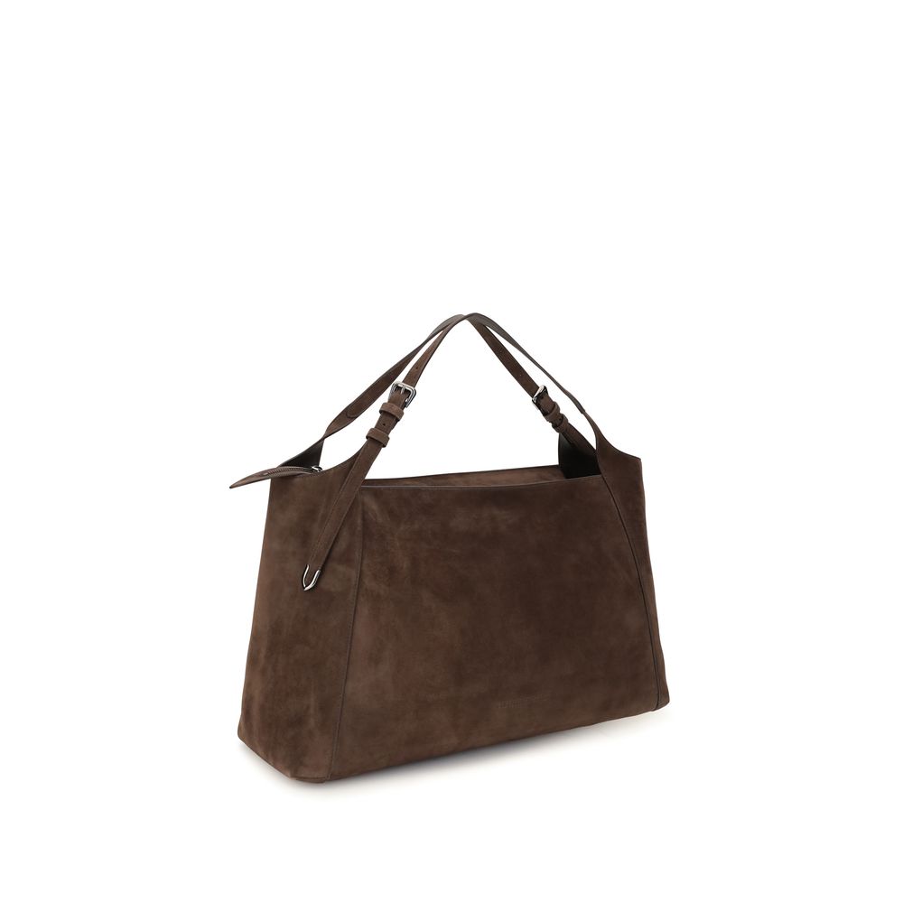 Brunello Cucinelli Brown Sartorial  Shoulder Bag
