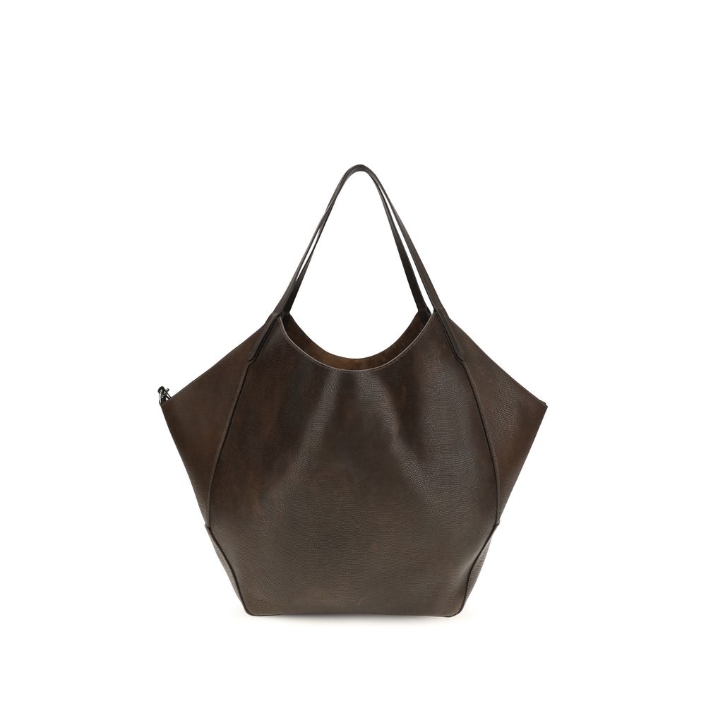 Brunello Cucinelli Brown Duo Tote Bag