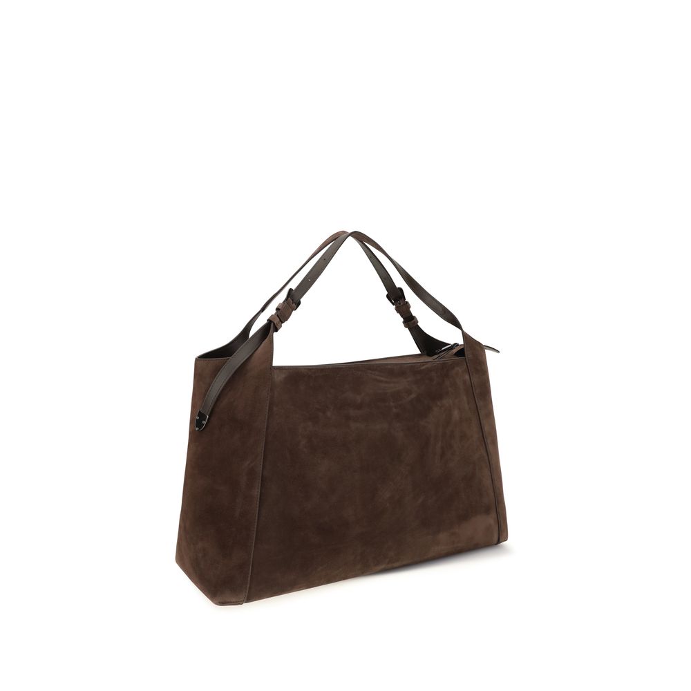 Brunello Cucinelli Brown Sartorial  Shoulder Bag