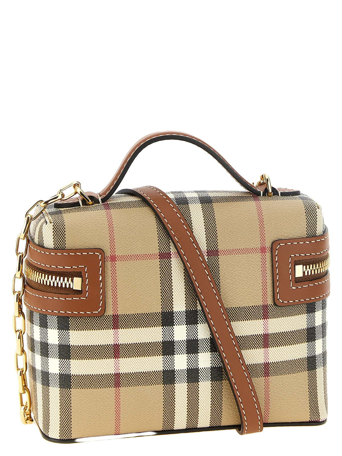Burberry Beige Vanity Crossbody Bag