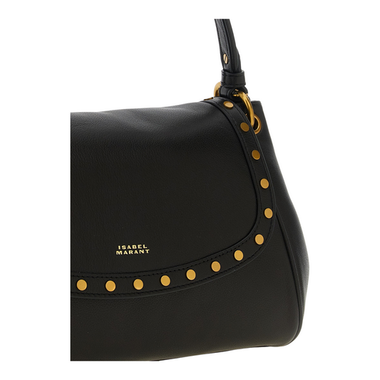 Isabel Marant Chany M Shoulder Bag Black