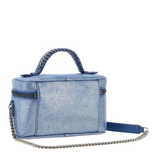 Stella McCartney Vanity Falabella Crossbody Bag Blue