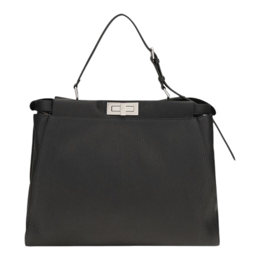 Fendi Peekaboo Shoulder Bag Black
