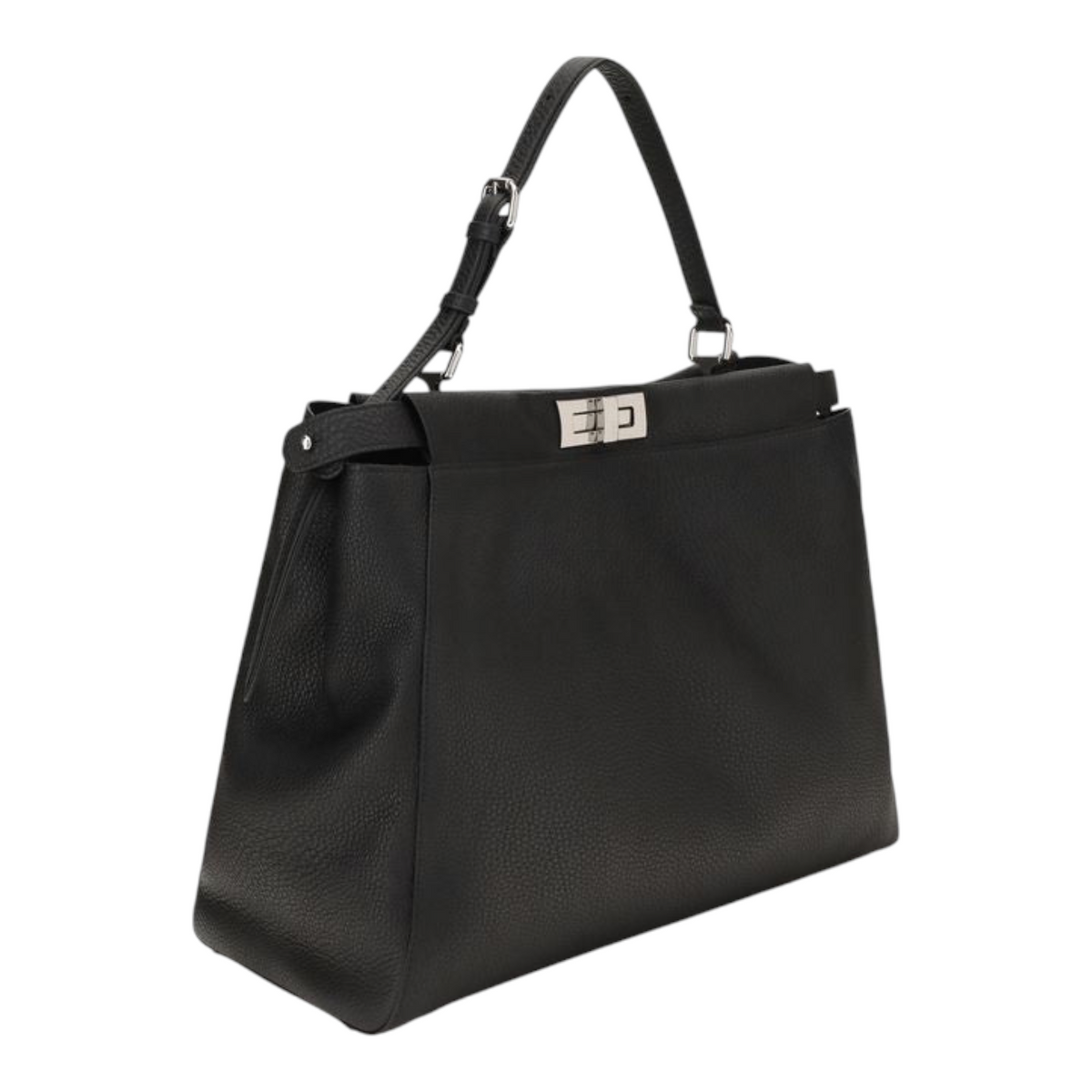 Fendi Peekaboo Bolso de Hombro Negro