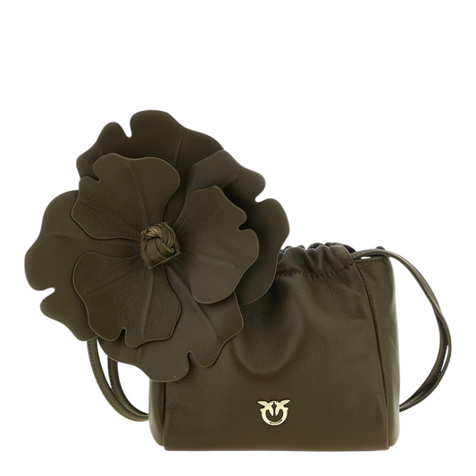 PINKO Flower Clutch Verde