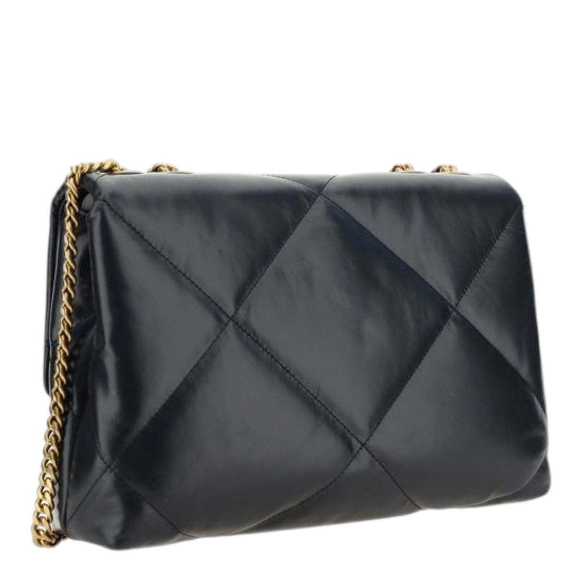 Tory Burch Kira Diamond Bolso de Hombro Negro