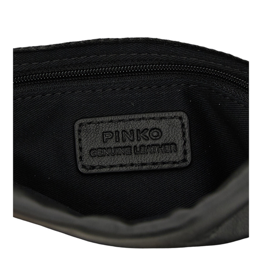 PINKO Flower Clutch Negro