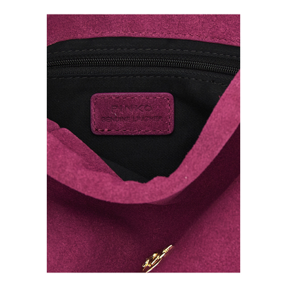 PINKO Flower Clutch Morado