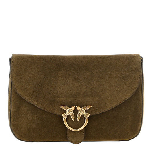 PINKO Love Satchel Bolso Bandolera Verde
