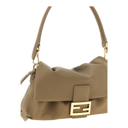 Fendi Baguette Bolso de Hombro Beige