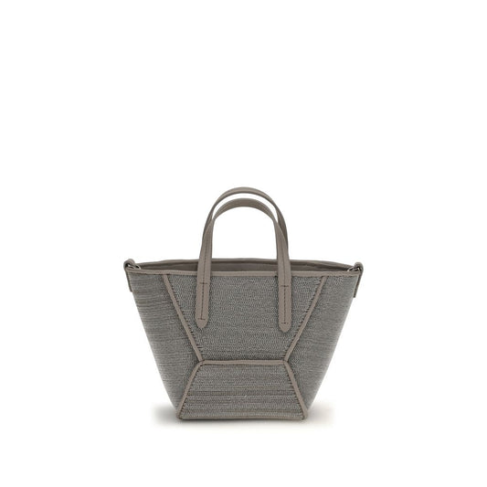Brunello Cucinelli BC Duo Shoulder Bag Gray