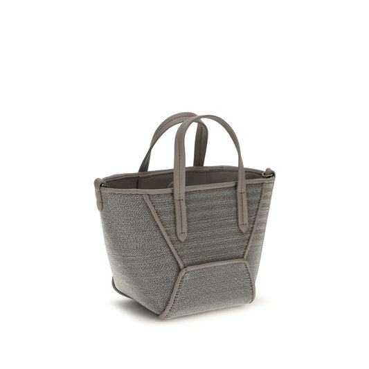 Brunello Cucinelli BC Duo Shoulder Bag Gray