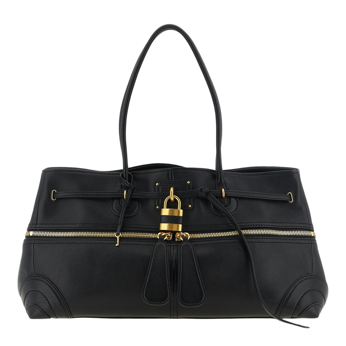 Chloé Paddington Sling Bolso de Hombro Negro