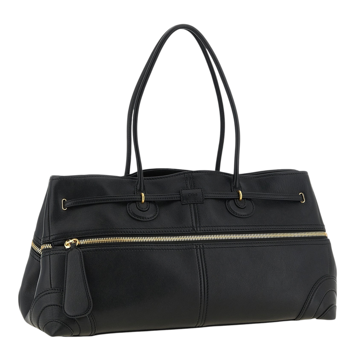 Chloé Paddington Sling Bolso de Hombro Negro