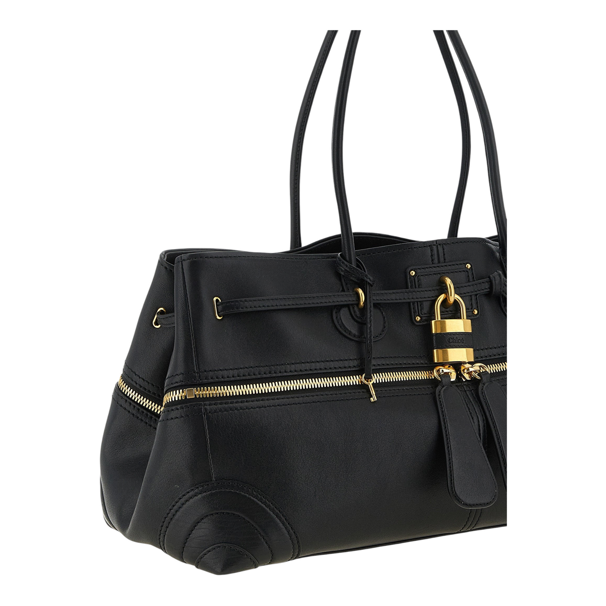 Chloé Paddington Sling Bolso de Hombro Negro