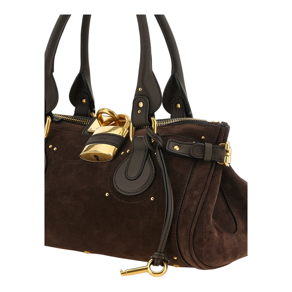 Chloé Paddington Bolso de Mano Marrón