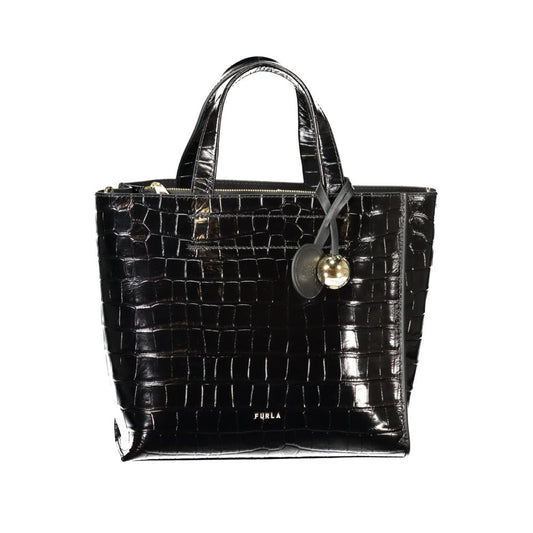 Furla Black Divide It S Tote Bag
