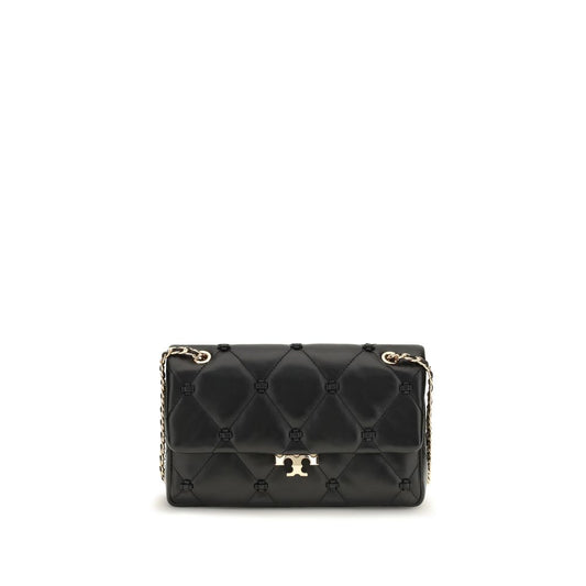 Tory Burch Black  Bunny Knot  Shoulder Bag