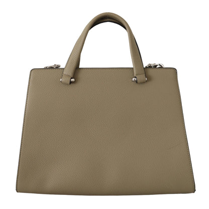 Karl Lagerfeld Sage Green Leather Tote Bag - XT & Co
