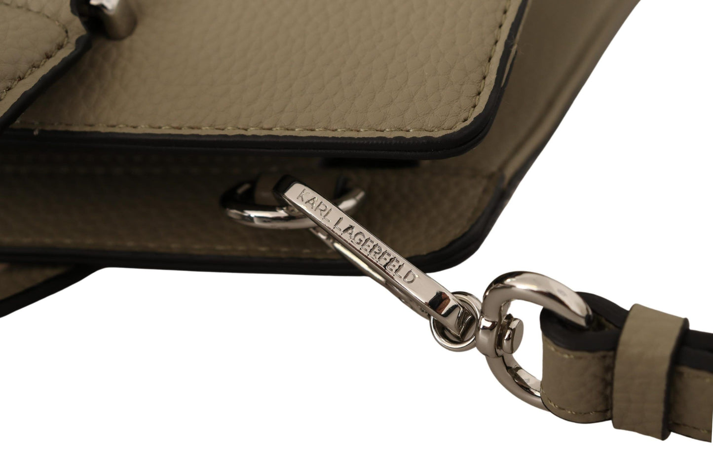 Karl Lagerfeld Sage Green Leather Tote Bag - XT & Co