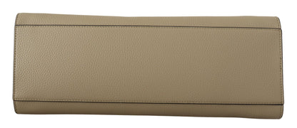 Karl Lagerfeld Sage Green Leather Tote Bag - XT & Co