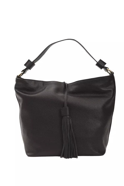 Pompei Donatella Deep Black  Shoulder Bag - XT & Co