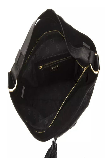 Pompei Donatella Deep Black  Shoulder Bag - XT & Co
